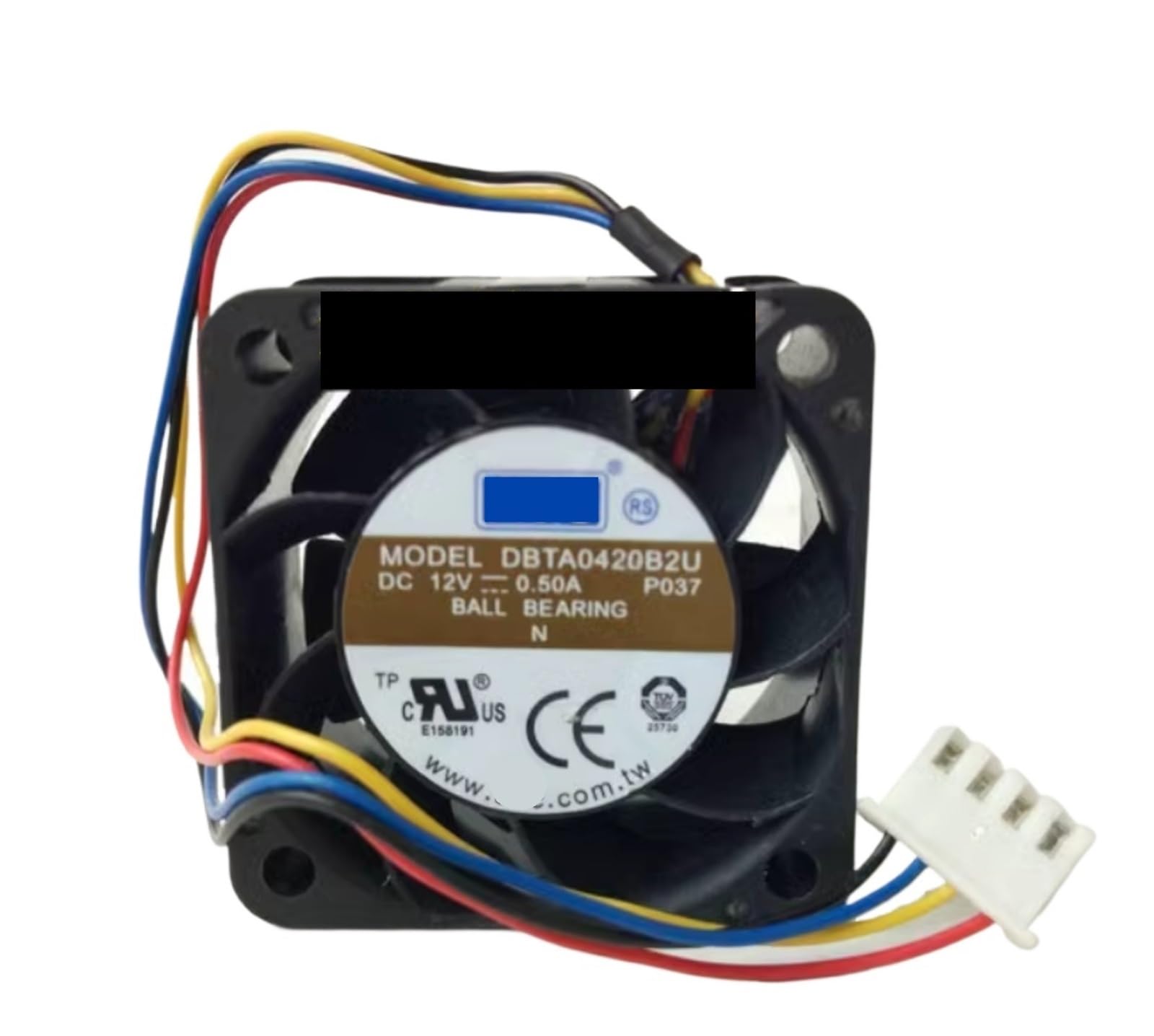 UITGVDQAT 4020 DBTA0420B2U 12V 0.50A 40 * 20mm 4-wire fan