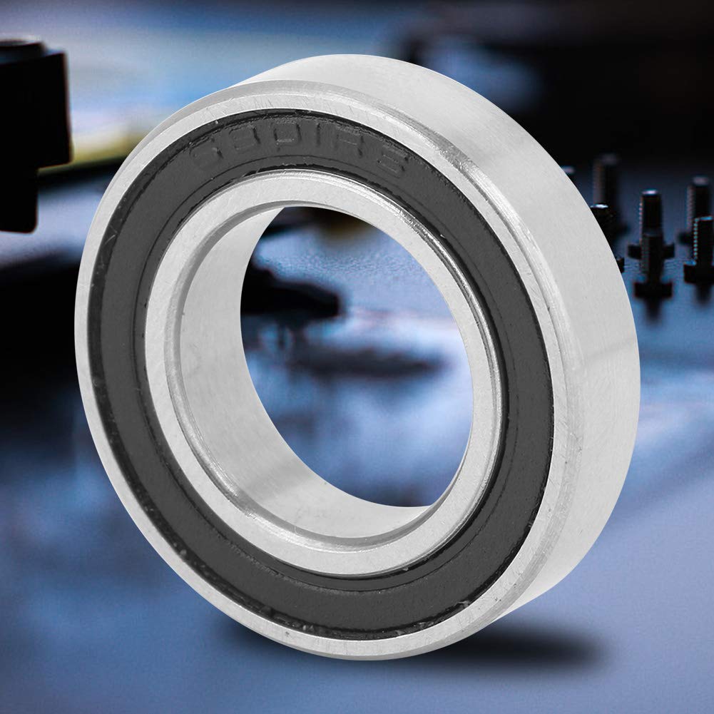 Cuscinetti A Sfera 6801-2RS 12x21x5 Mm In Acciaio Al Carbonio – Confezione Da 10 – Per Skateboard, Motori