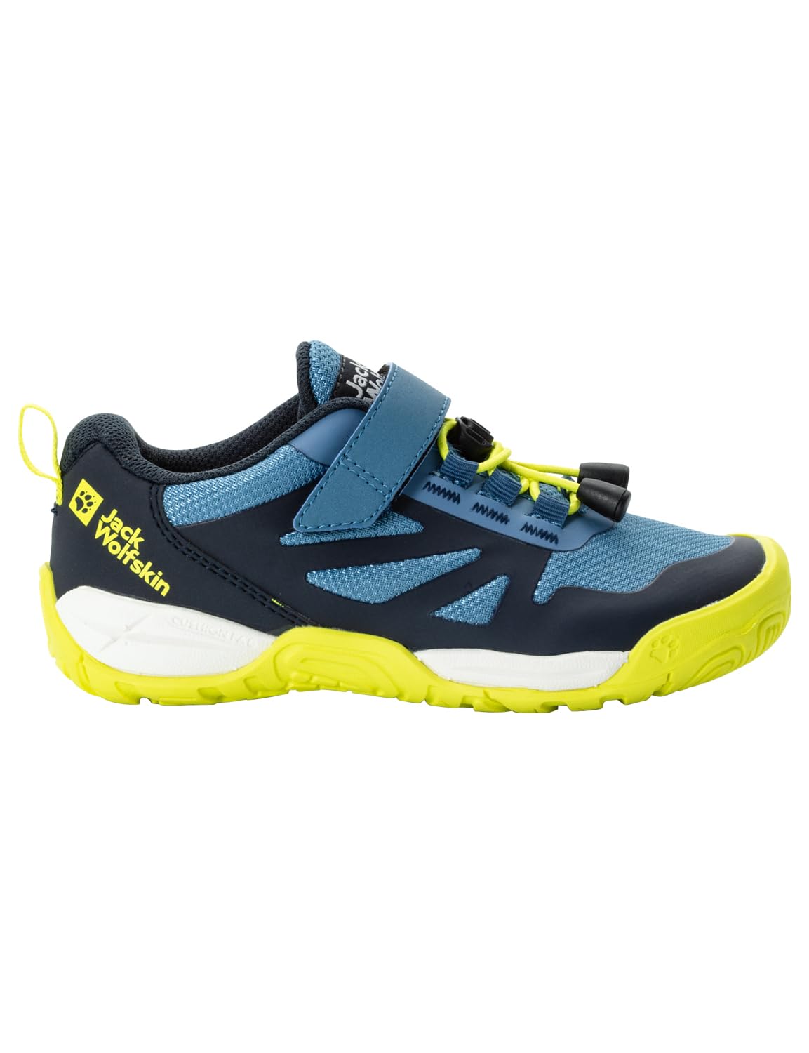Jack Wolfskin Unisex Children's Villi Action Low K Walking Shoes, Elemental Blue, 6.5 UK