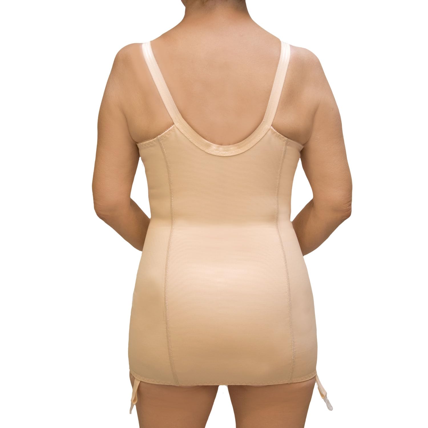 Body modellante contenitivo donna Body Snellente Busto Shapewear Corsetto con reggicalze Bustino Shaper Made in Italy