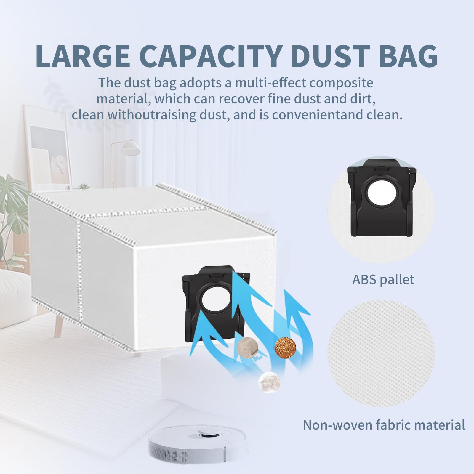 Ersatzteile Set Für Dreame D10 Plus Gen 2 Saugroboter - 25-teilig