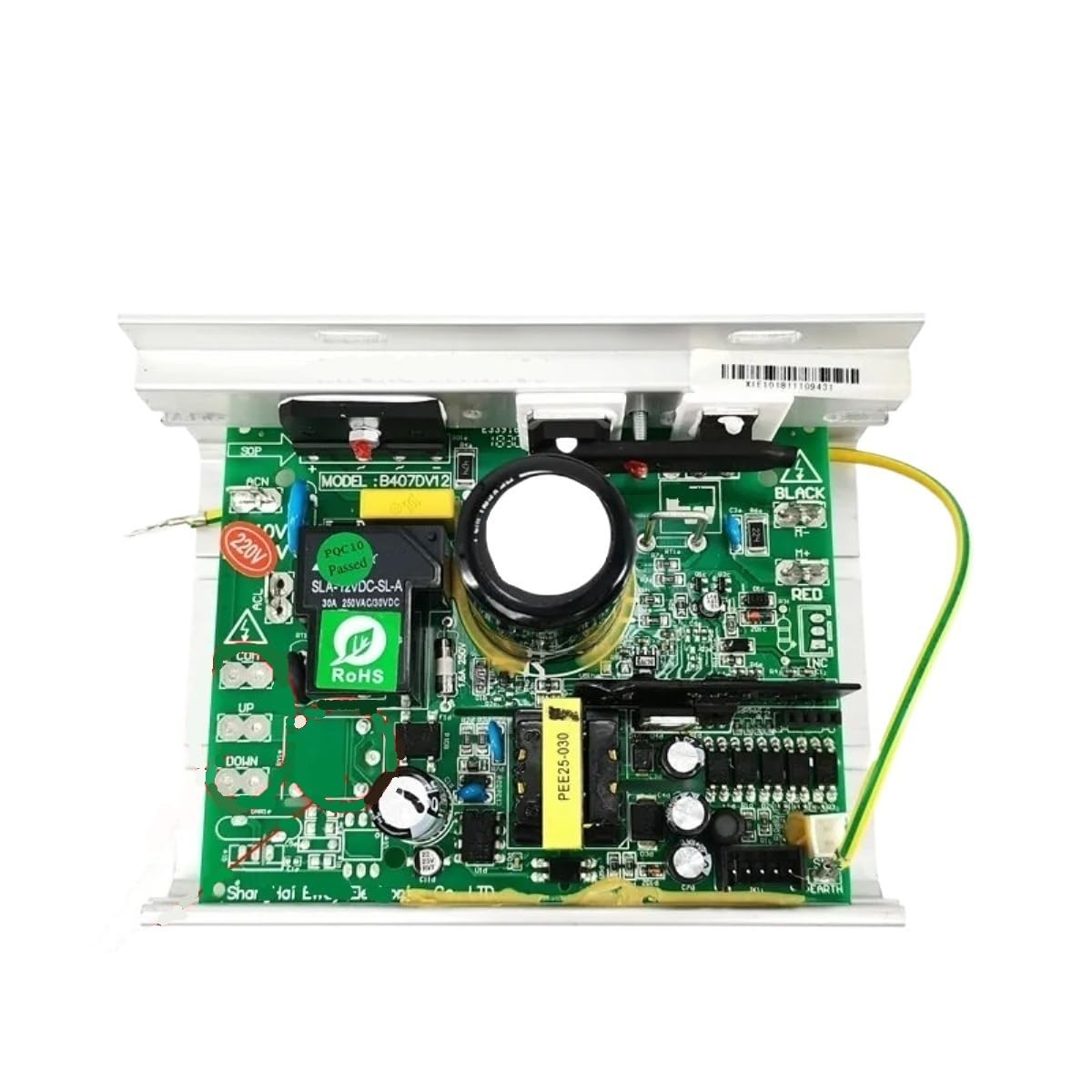 Controlador De Motor De Cinta De Correr B407DV12 De 220V, Placa Base (sin Inclinación) - Compatible con Shua