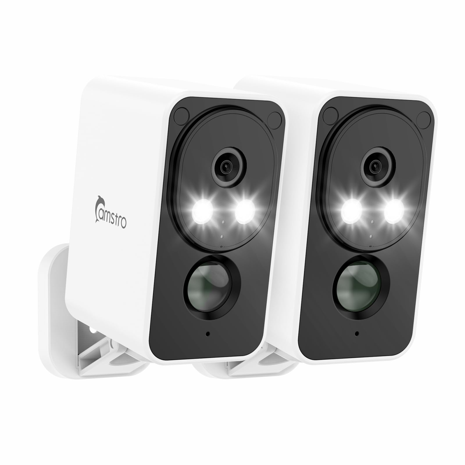 Arlo Set van 4 bewakingscamera's Ultra 2 Spotlight voor binnen en buiten Wit | fnac België