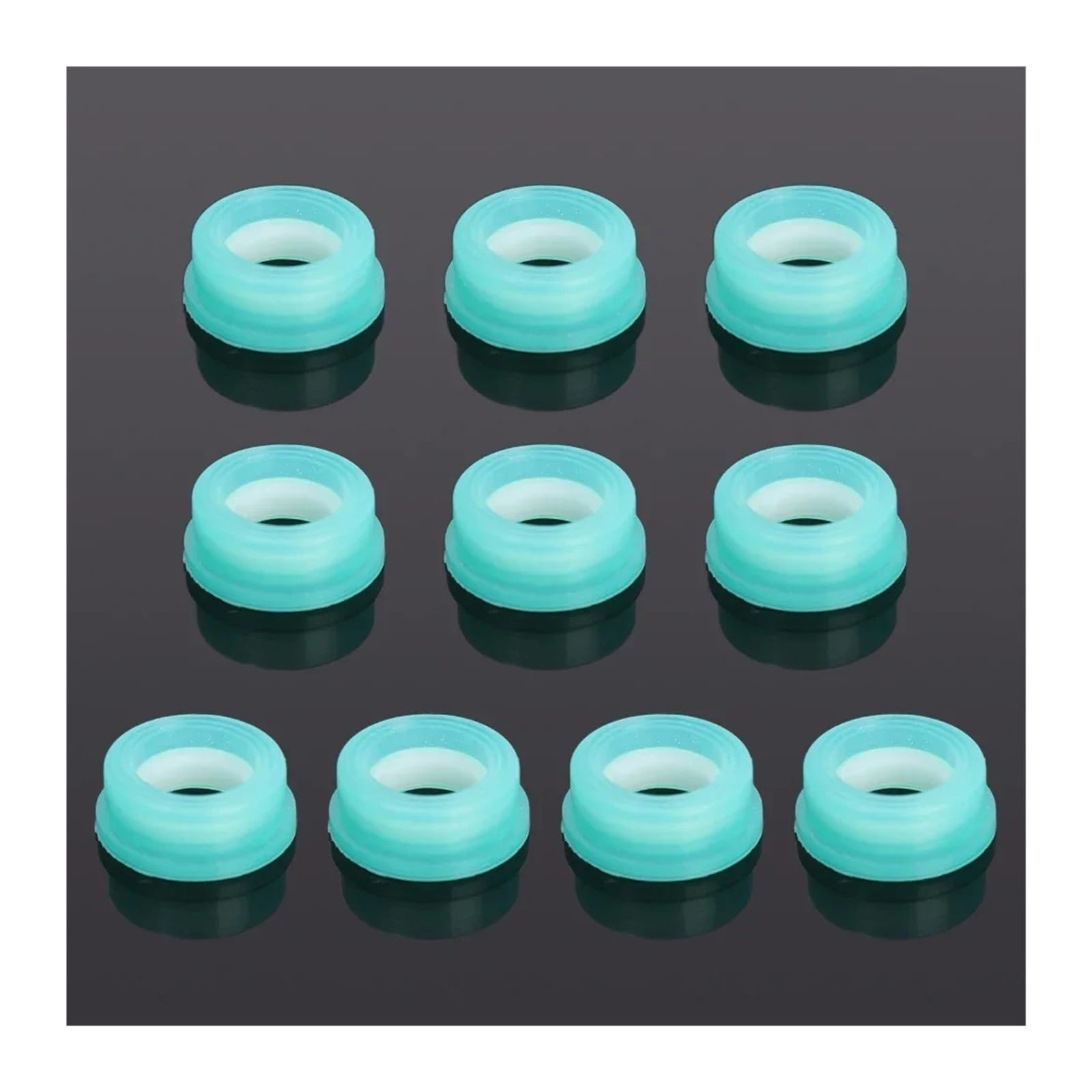 Junta de sellado del núcleo de la válvula del grifo de silicona 10/60PCS