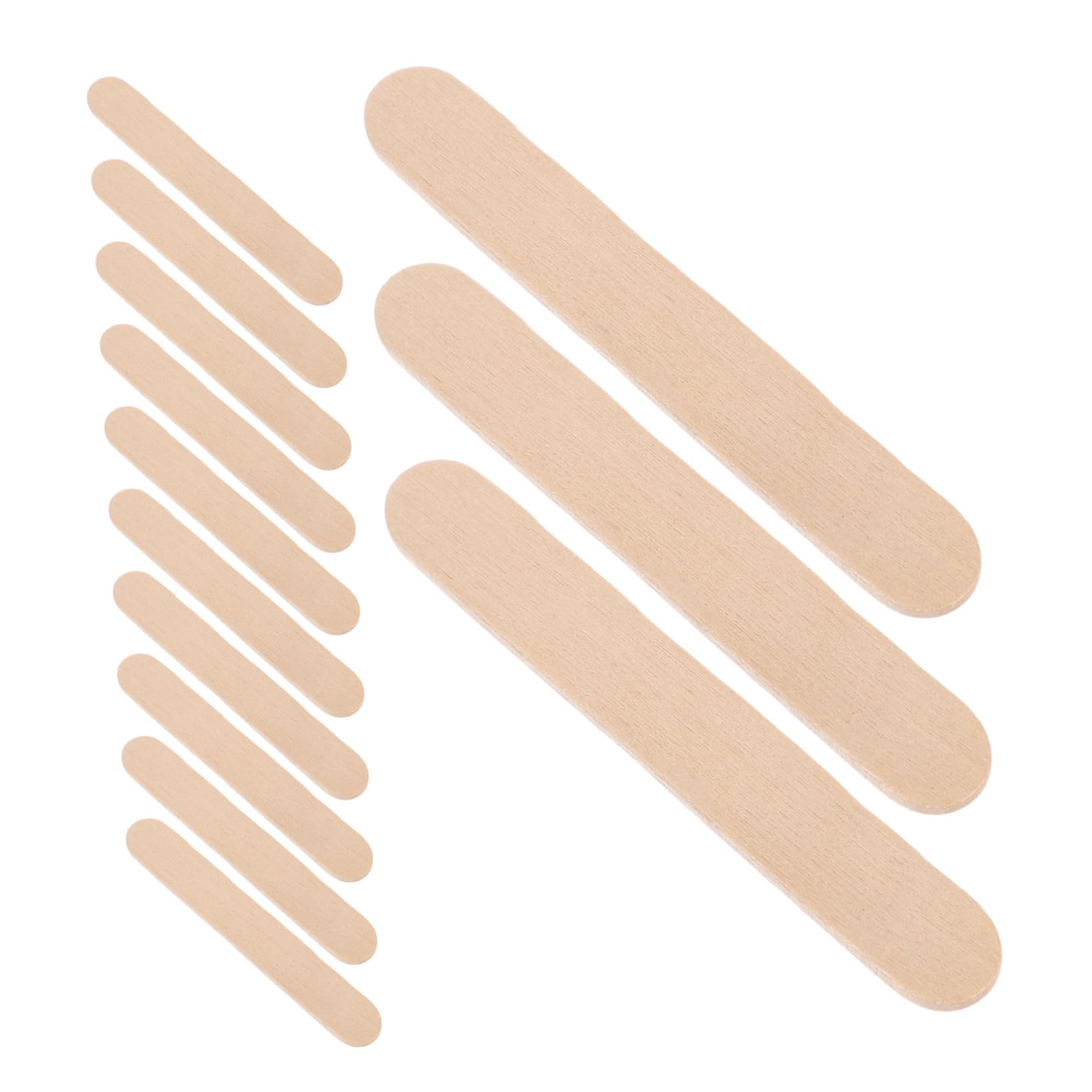 ORFOFE 1000 Piezas Palitos de Madera para Manualidades Seguras sin Astillas Palos DIY Versátiles para Arte Infantil Decoración y Proyectos Escolares