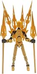 T13 Action Figure (Assembly Completed) Titan 13 Dummy 13 Robot 13 Figure 3D Printed Articulated Multi-Jointed Movable Robot Model (BK Space Warrior)