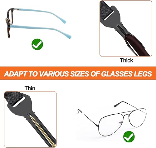 Miniatura 5 de Correa ajustable para lentes, soportes deportivos para lentes de sol alrededor del cuello, sin cola para hombres, niños