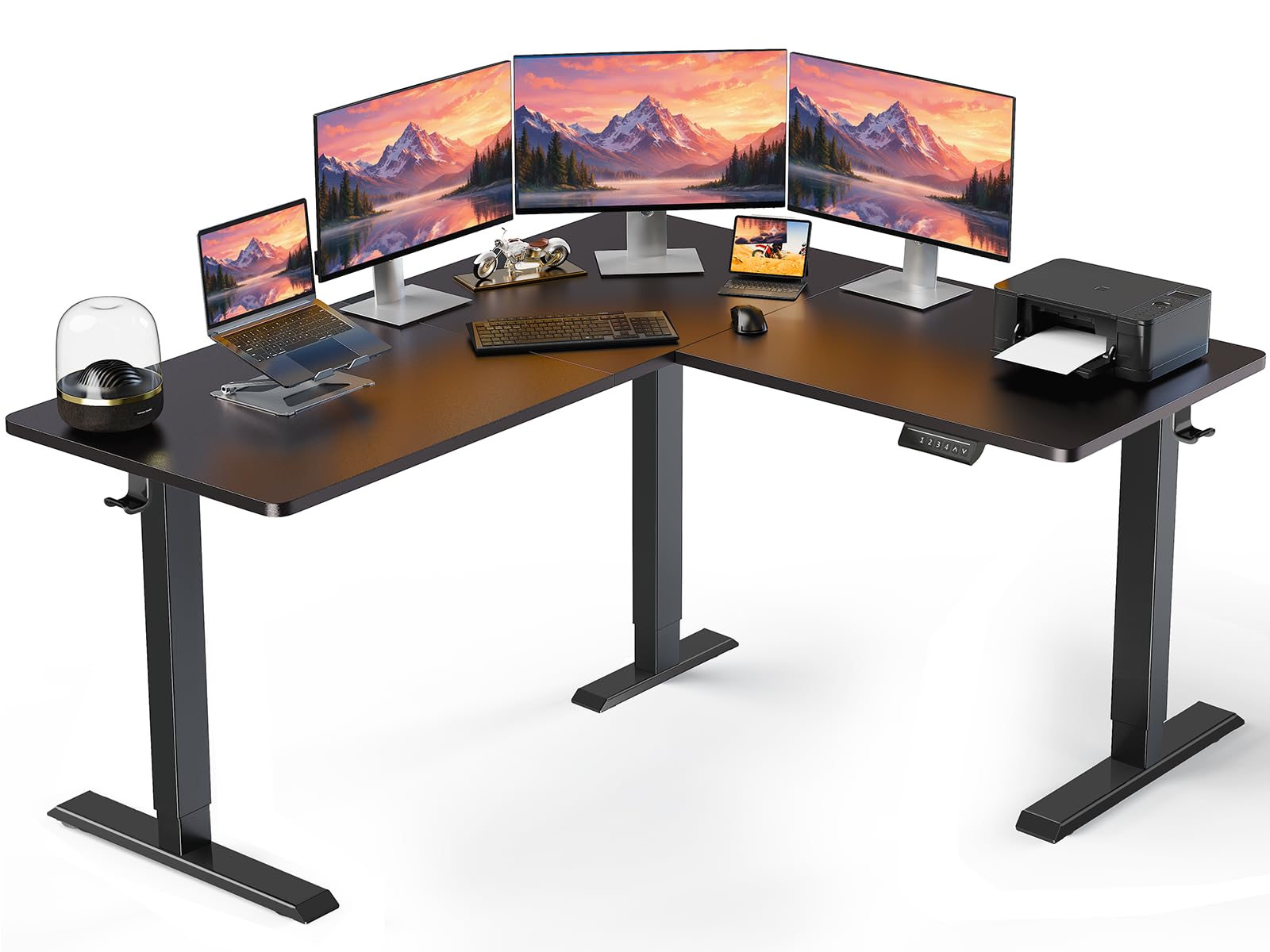 Amazon.com: ErGear L Shaped Standing Desk, 63