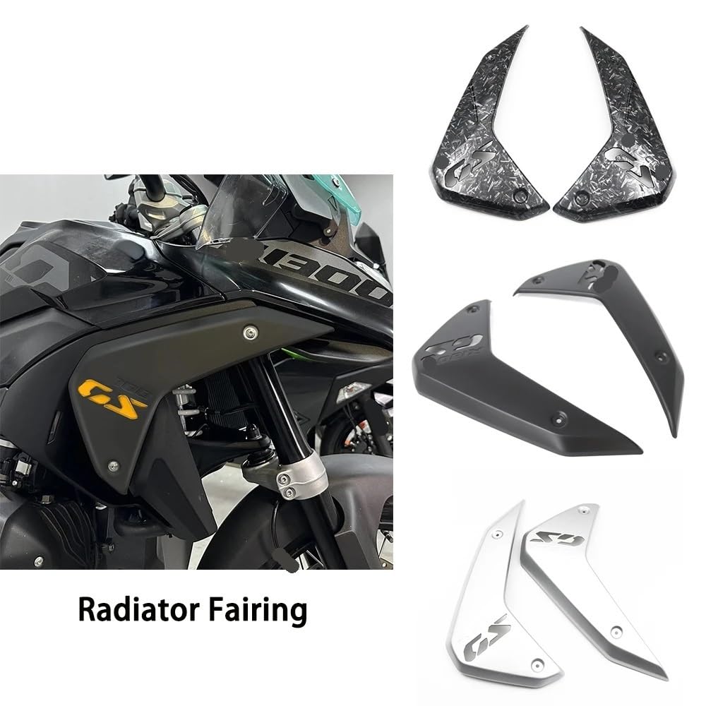 Carénage Ailes Accessoires moto Carénage de radiateur panneau latéral protection fibre carbone pour R1300 GS R 1300 r1300gs 2024-2025