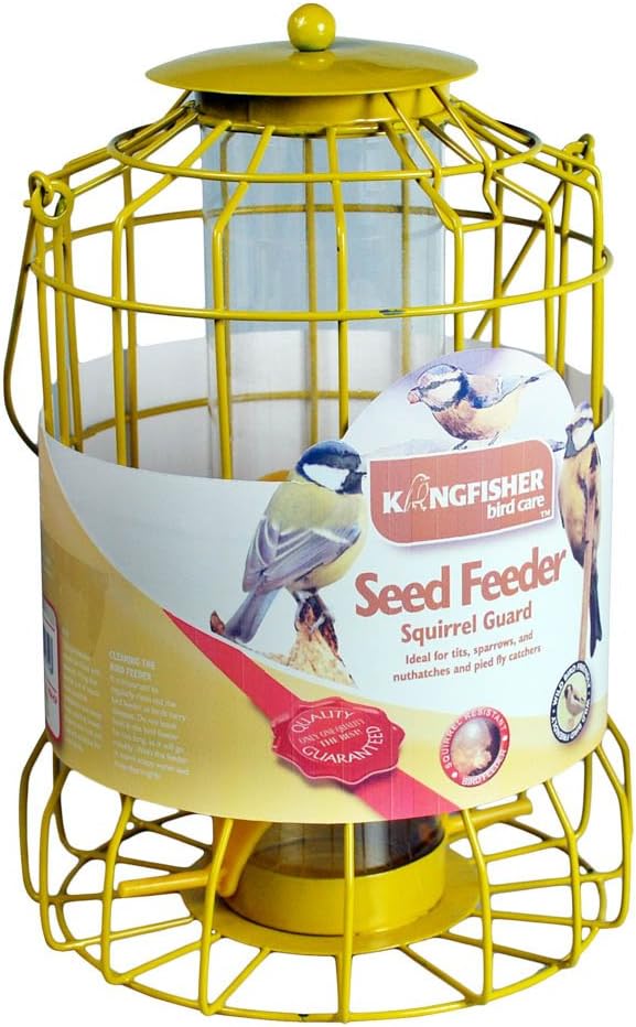 Natures Market BF007S Seed Feeder with Squirrel Guard