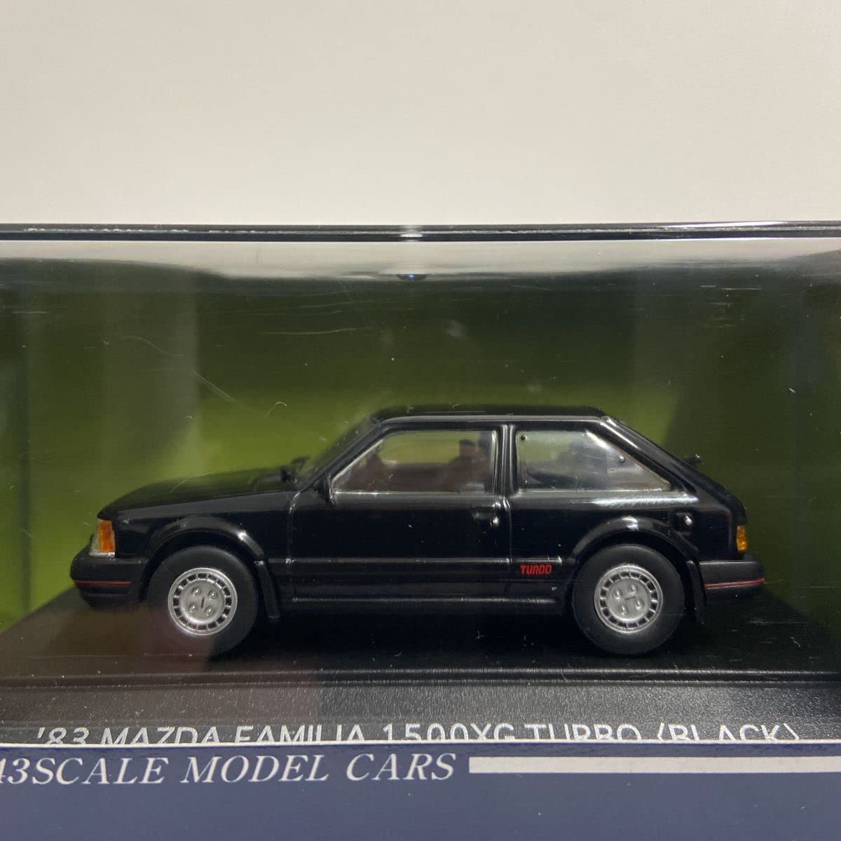 Amazon | SAPI 1/43 MAZDA FAMILIA 1500XG Turbo 1983年 Black マツダ