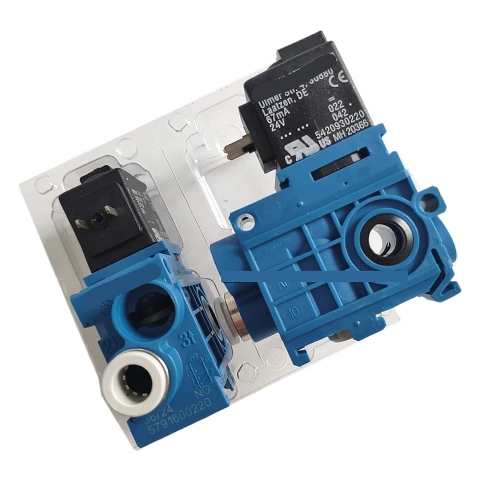 Électrovanne 5791600220 579 DC24V à 2 positions et 3 voies pour circuit pneumatique