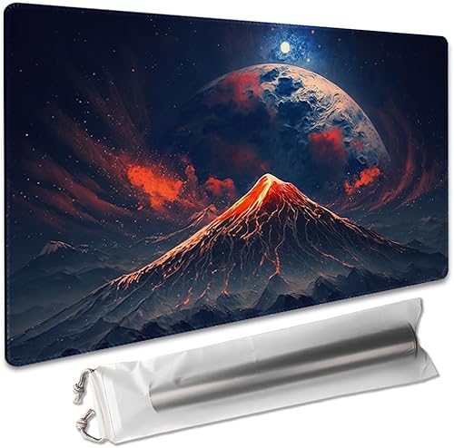 Tapete de juego de mesa prémium de 24 x 14 pulgadas, compatible con OCG CCG RPG MTG, tapete de escritorio para mouse (MTG3-Sin zona)