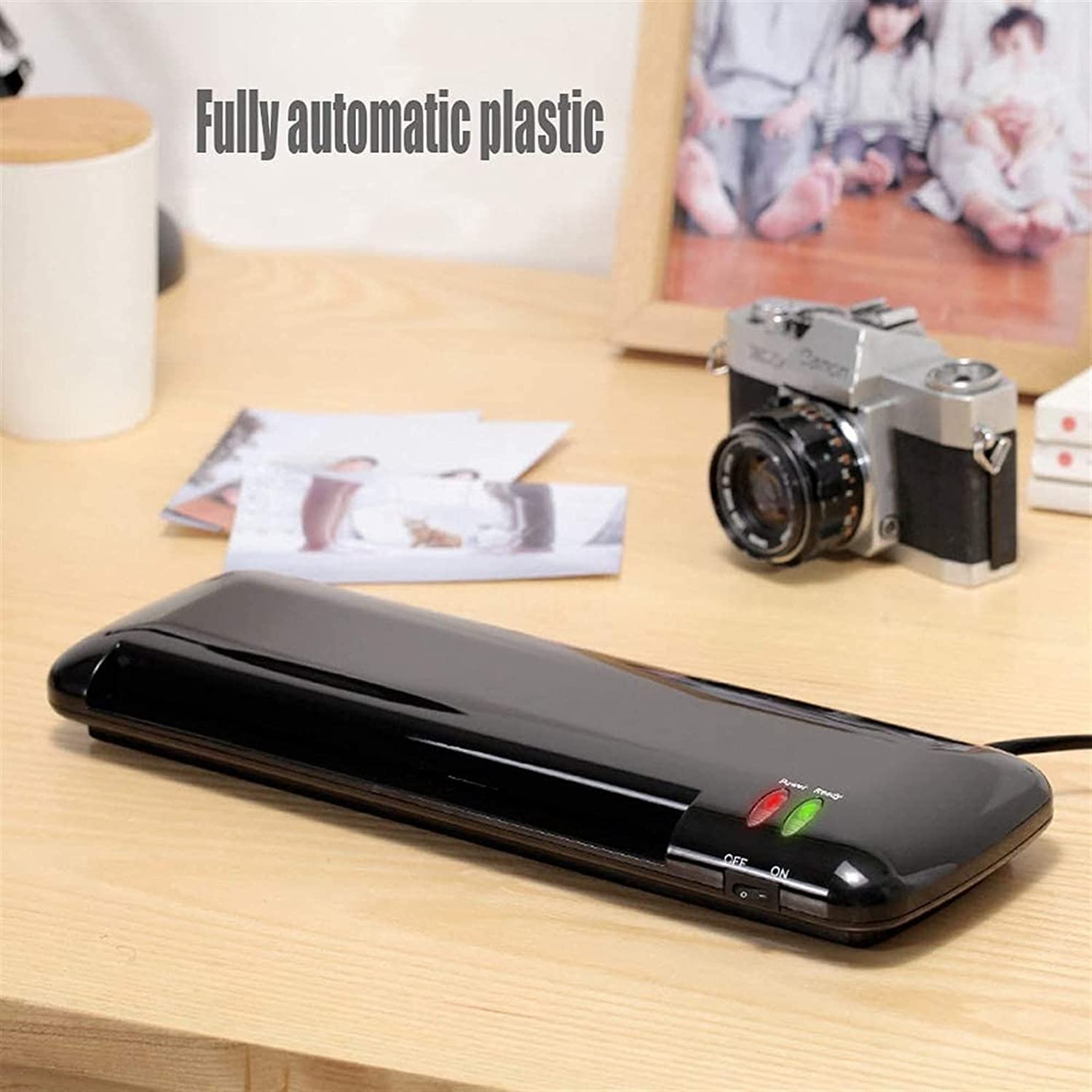 Macchina for la laminazione, plastificatrice Termica for A4, plastificatrice Personale for Uso Domestico, Insegnanti, Scuola, Ufficio, Aula, 8 Pollici, Leggera e Portatile