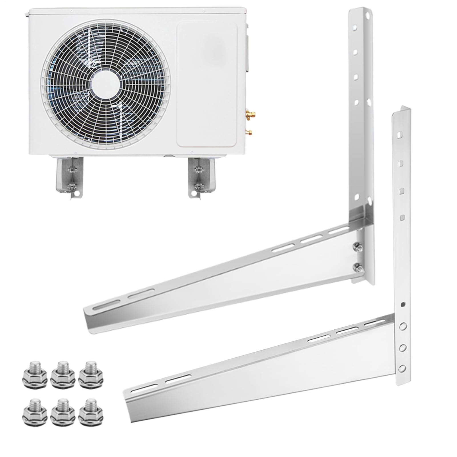 Support pour unité fenêtre de climatiseur ajustable pièce maison - 8