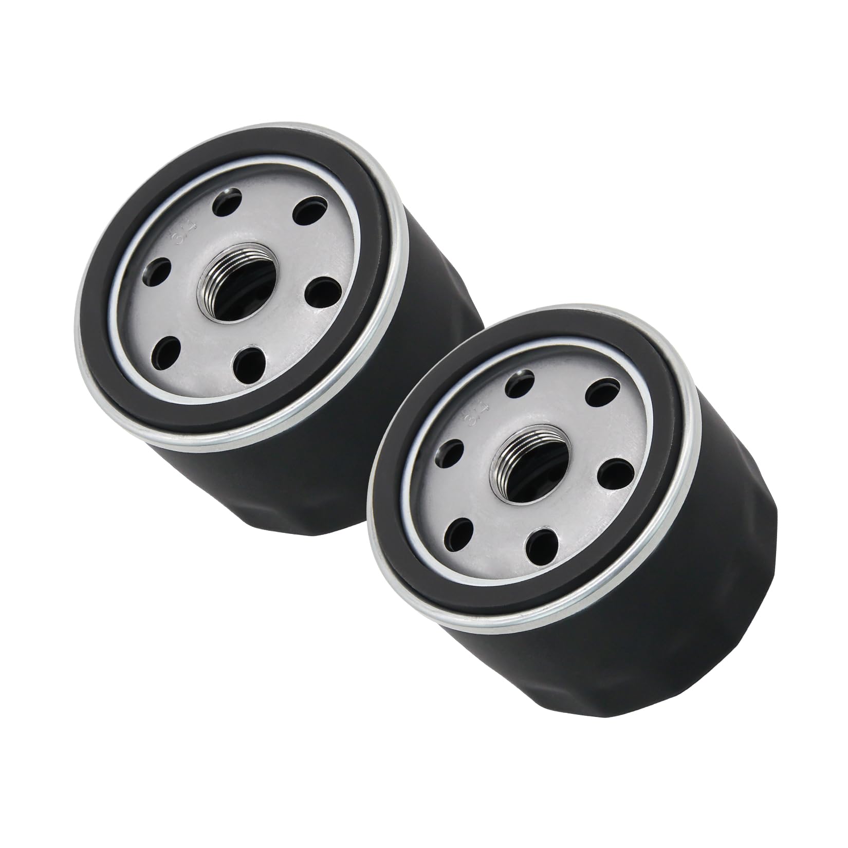 Jaruika 696854 Oil Filter Replacement for Briggs and Stratton 696854 492932 795890, 92134GS, 92134 and 695396 Kawasaki 49065-7007 John Deere AM125424 (2 Pack)