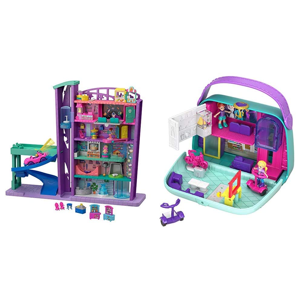 Polly Pocket Shopping Mall | Polly Pocket Party Mattel – PUQRD