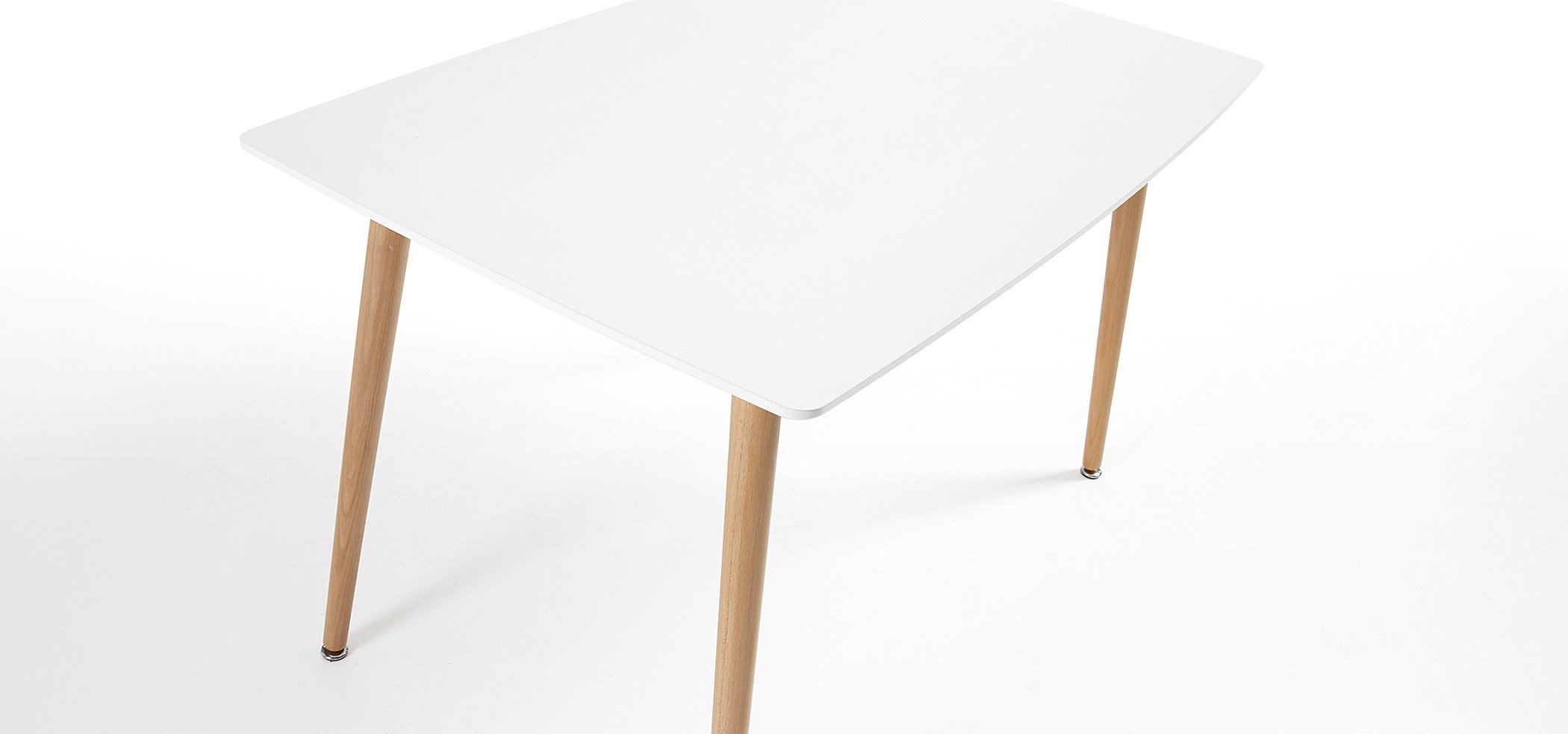 Mesa de Comedor 120x80 - Mesa Blanca - Mesa de Comedor nórdica