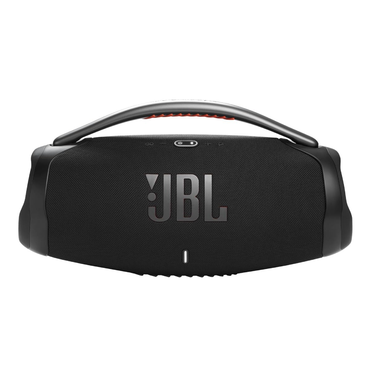 JBL Boombox 3 Altavoz Bluetooth inalámbrico, altavoz portátil a prueba de agua con modo para interiores y exteriores, 24 horas de tiempo de reproducción, en negro