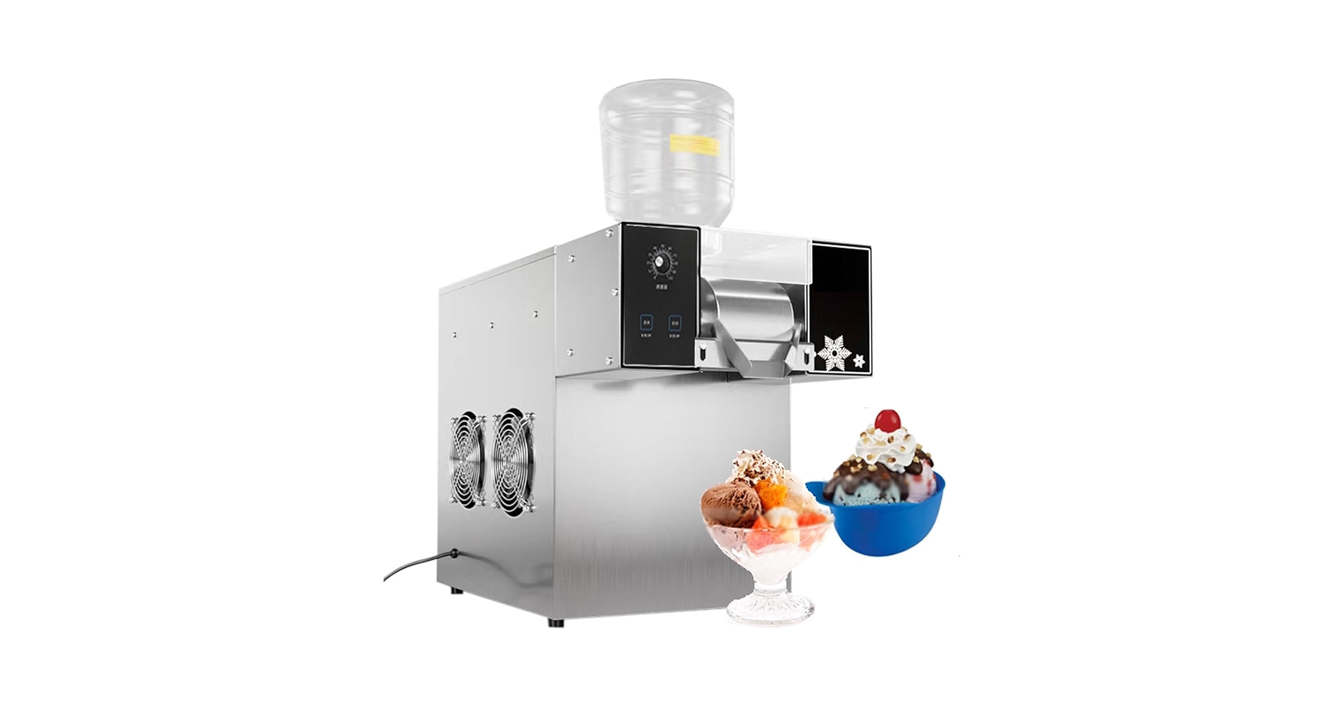 Amazon.co.jp: 業務用かき氷機 氷雪片フレーククリーム