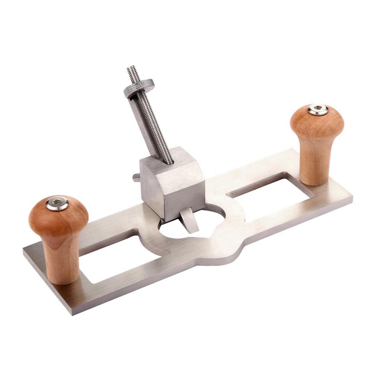 Plano Enrutador, Cepillo de Madera Manual de Acero Inoxidable con Hoja Ajustable con de Madera Cómodo, para Carpintería y Carpintería