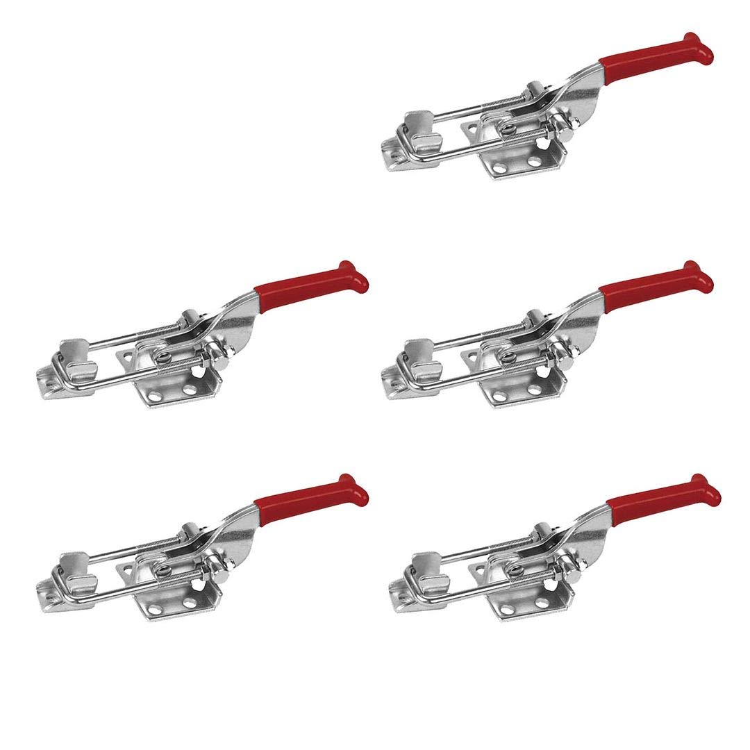 (5 Pack) 700LB U-HOOK FLG BASE LATCH CLAMP