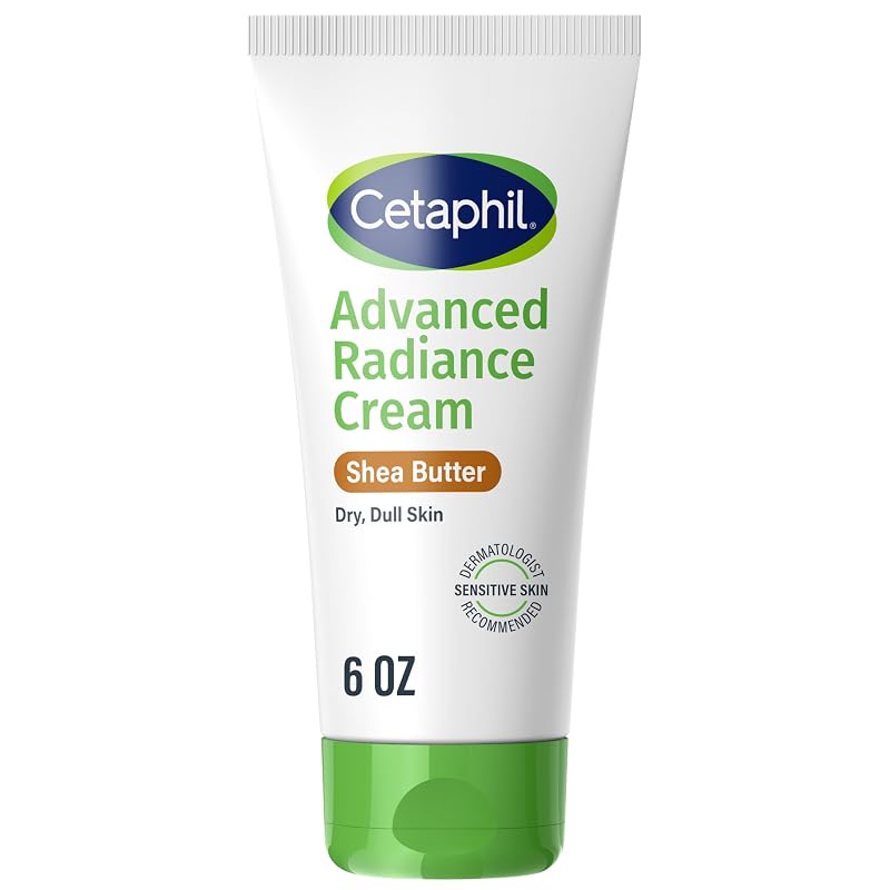 Cetaphil Advanced Radiance Creme Facial e Corporal com Manteiga de Karité, Sem Fragrância, 177 g