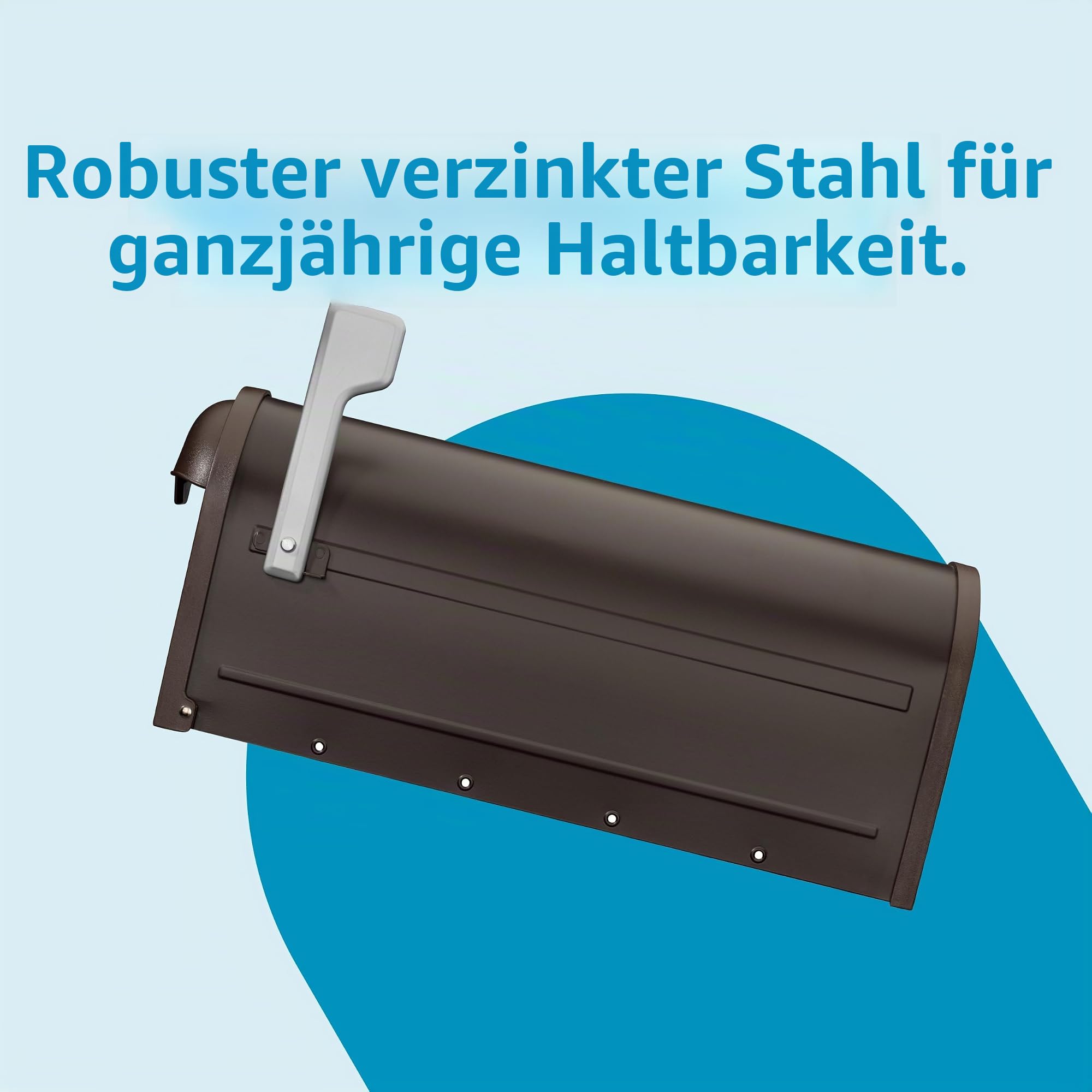 Architektonische Postfächer 8830rz-10 Winston Post Mount Mailbox, mittel, eingerieben Bronze