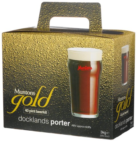 munton' S Malt amaricato Muntons Docklands oro porter- 3 kg  Oenologie Taille Malt