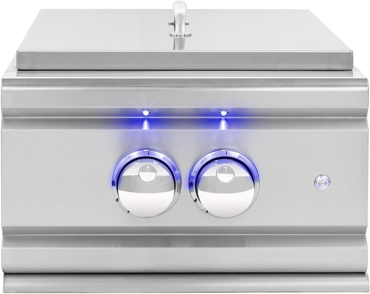 Summerset TRLPB2-NG TRL Series Power Burner with LED Illumination - Natural Gas