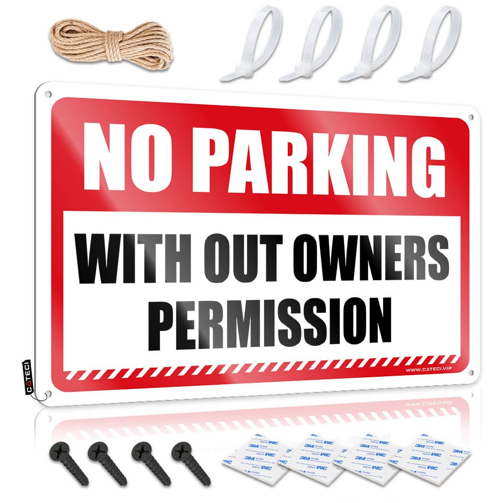 Vpguqarfr Colour Tinsign Personalized Name Art | No Trespassing With Out Owners Permission Old For Drive Living Room(20X30cm)