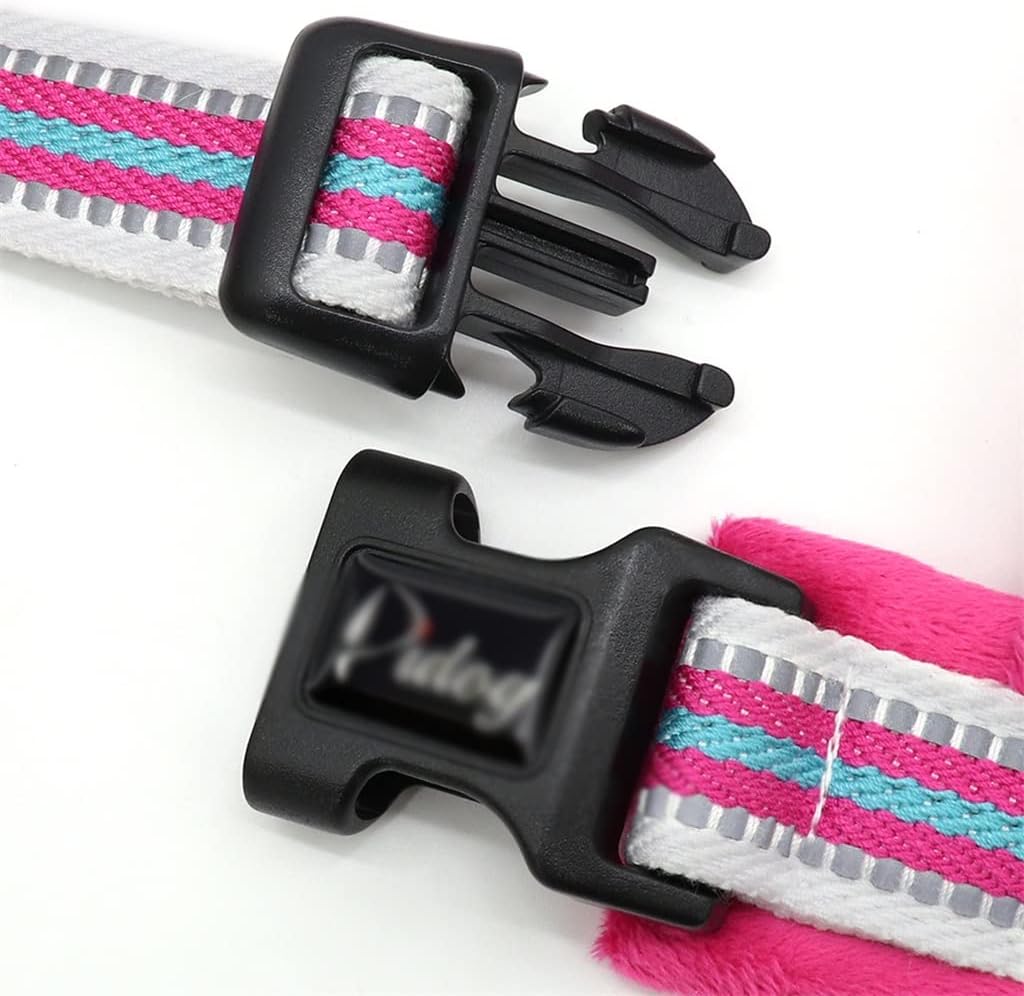 Dog Vest Non-Tension Nylon Reflective Puppy Sling Adjustable Outdoor Walking Pet Sling for Small Medium and Large Dogs (D Medium)