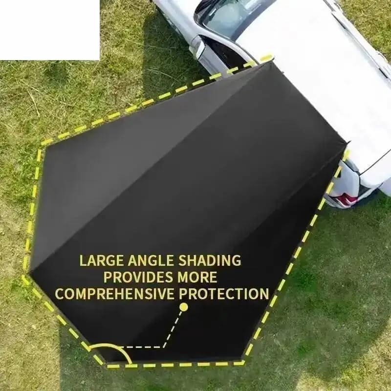 Accessori interni auto Tenda Posteriore Per Auto Laterale Per Campeggio All'aperto SUV Turistica | Accessori universali per protezione parasole