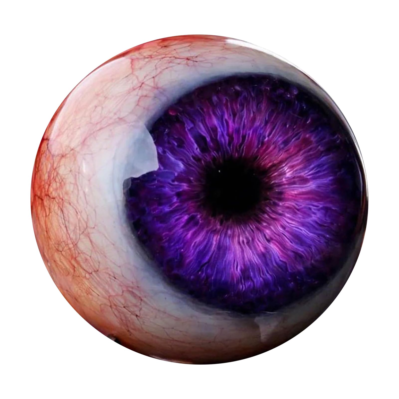 Hyper-Realistic Beast Eye Decor, Scary Creepy Realistic Eyeball Ornament, Gothic Home Decor Halloween Horror Prop, Unique Creepy Eye Figurine Gift for Horror Lovers
