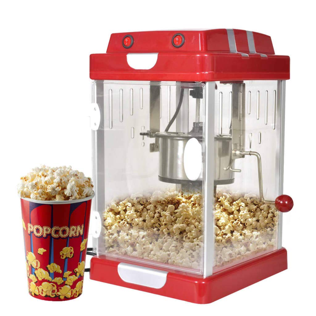 vidaXL Popcornmachine bioscoopstijl 70 g