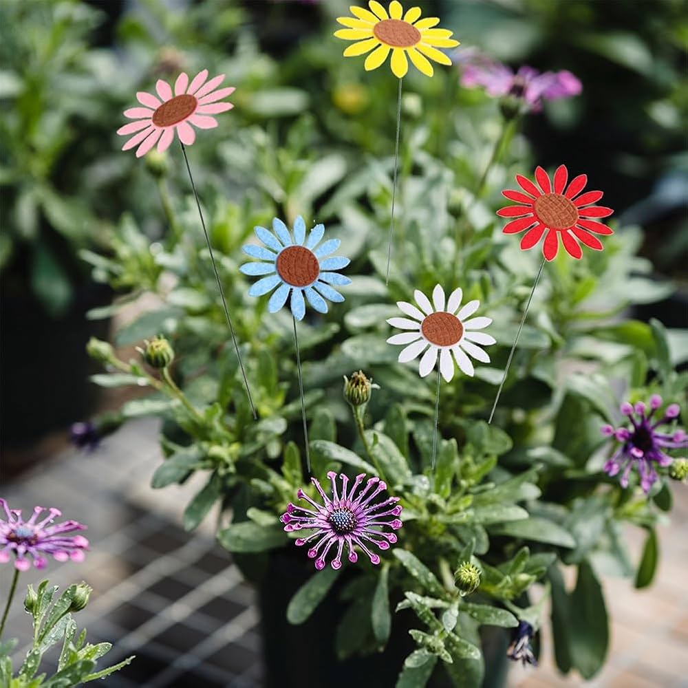 Amazon | LAMELLIS 12.6 インチ カラフル ひまわり 30 個入り 金属製