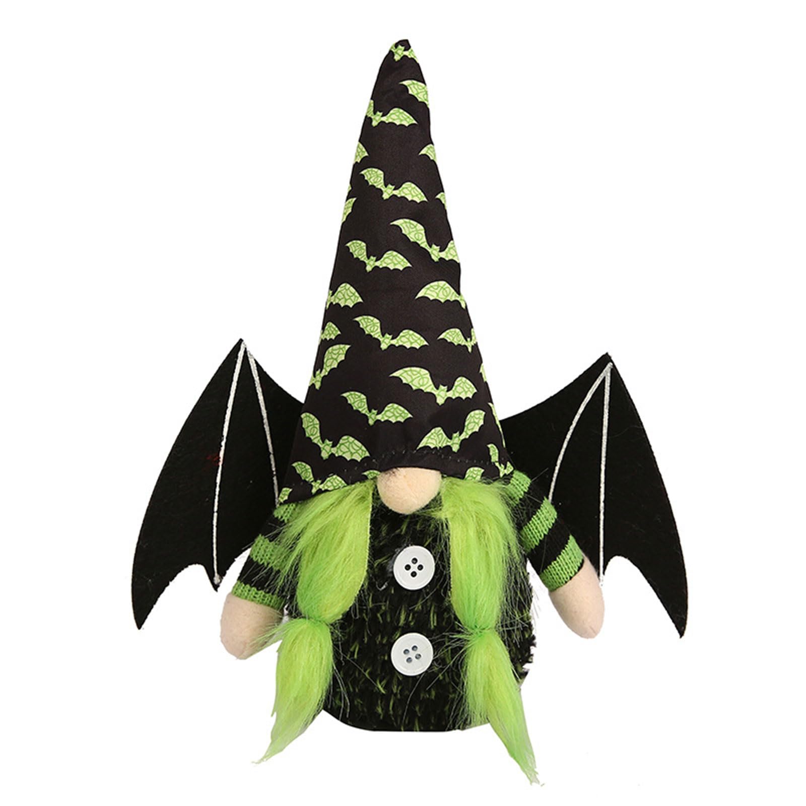 Kalttoy Halloween Decoration Black Faceless for Doll Scandinavian Gnomes Ornaments for Doll Pumpkin Theme for for Halloween Scandinavian Faceless Table for Home Day Party Table Decorations