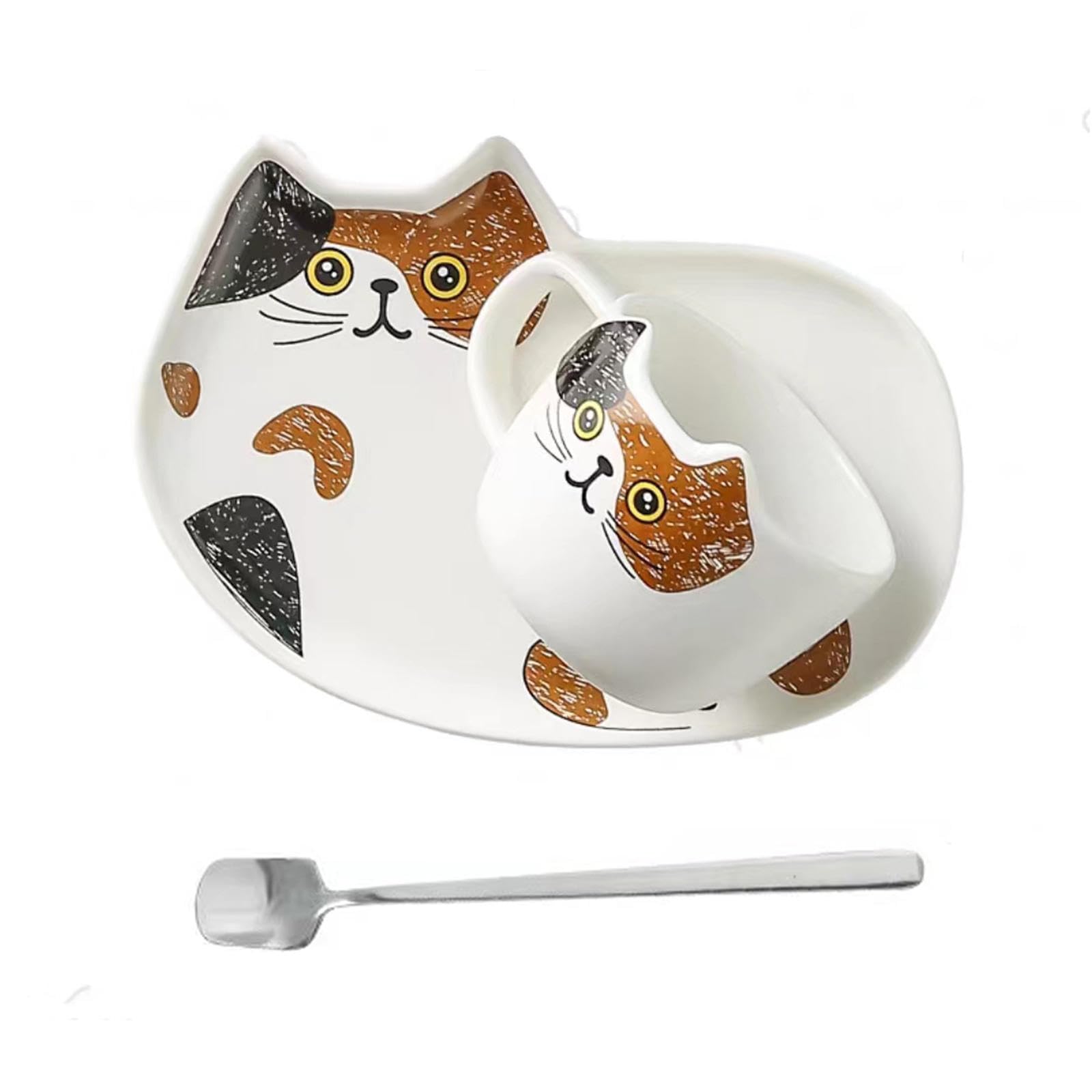 Tasse et soucoupe VINGAA pour garder le café chaud en cuisine