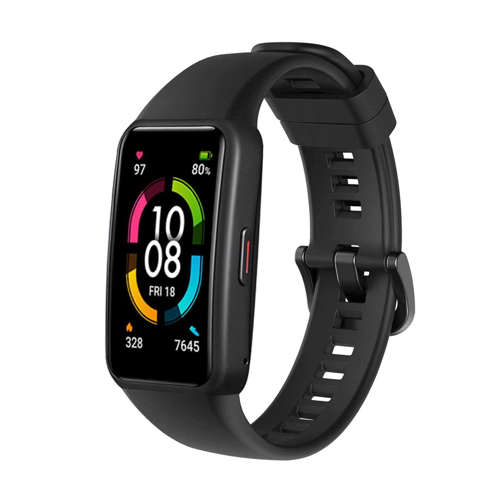 Silicone Strap Smart Watch Band Replacement Bracelet Strap Adjustable Wristband Belt for Women Men Replacement for Band 6_1-image-24