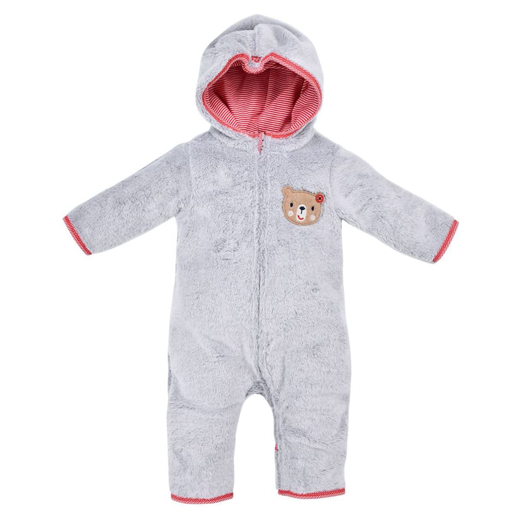 Combinaison pour bébé idéale contre le froid avec capuche douillette