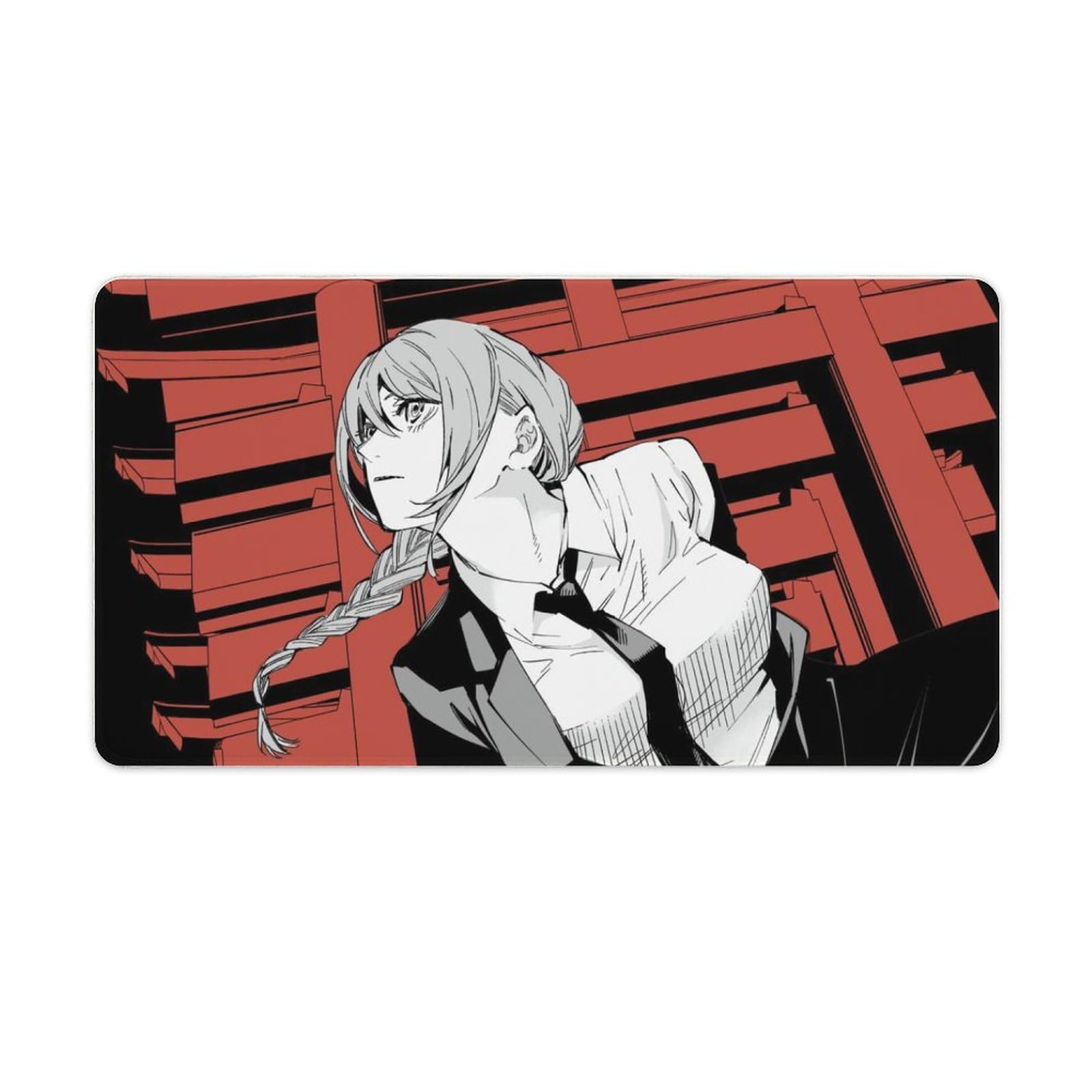 チェンソーマン　マキマ　ラバーマット　デスクマット　匿名配送 Amazon.co.jp：デスクマット パソコンマット チェンソーマン