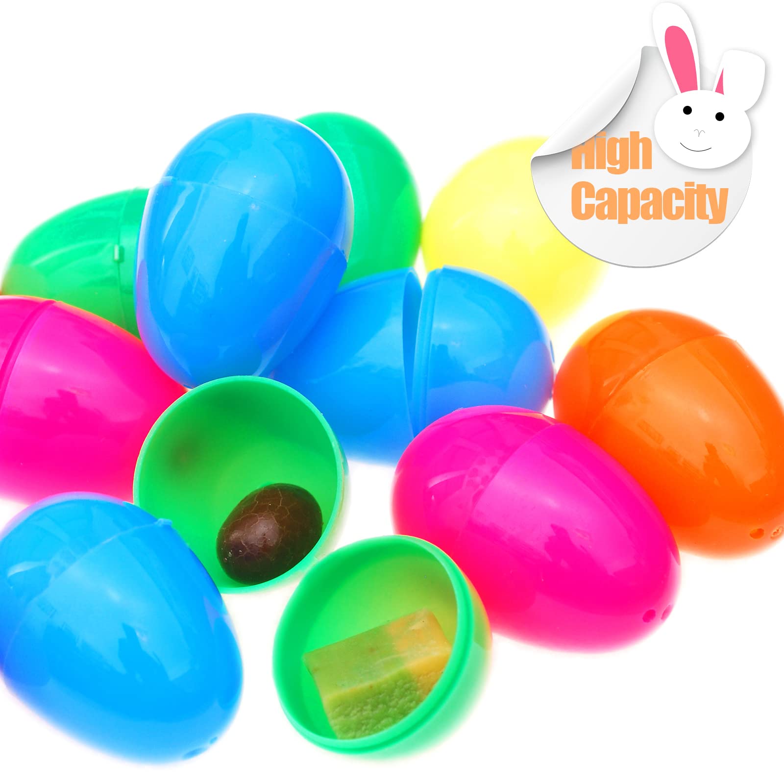 4 Huevos De Pascua Sorpresa De Plástico - Con Juguetes De Pony En Su Interior, Para Caza De Huevos Y Regalos