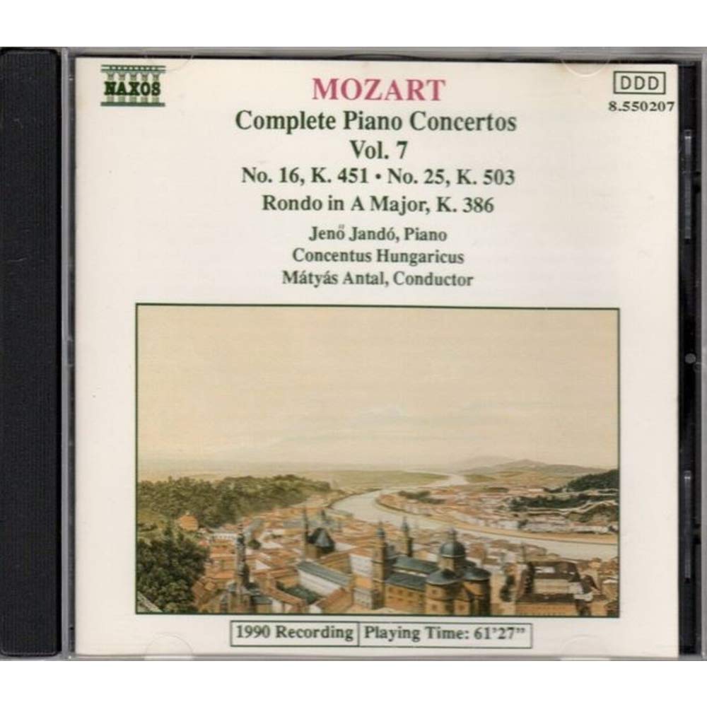 Piano Concerti 16 & 25 [Audio CD] MOZART and Mozart