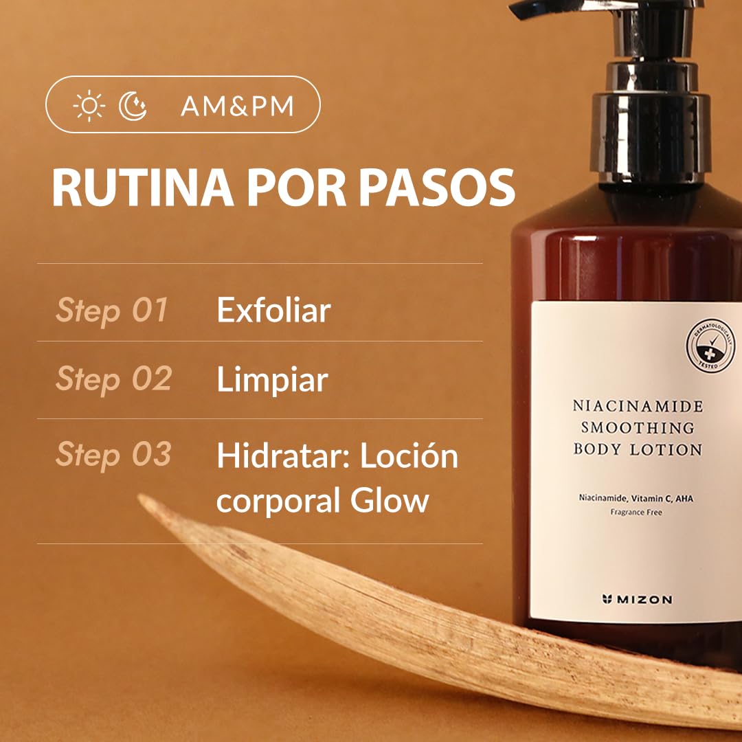 Mizon] Loción Corporal Suavizante a la Niacinamida (300ml) AHA
