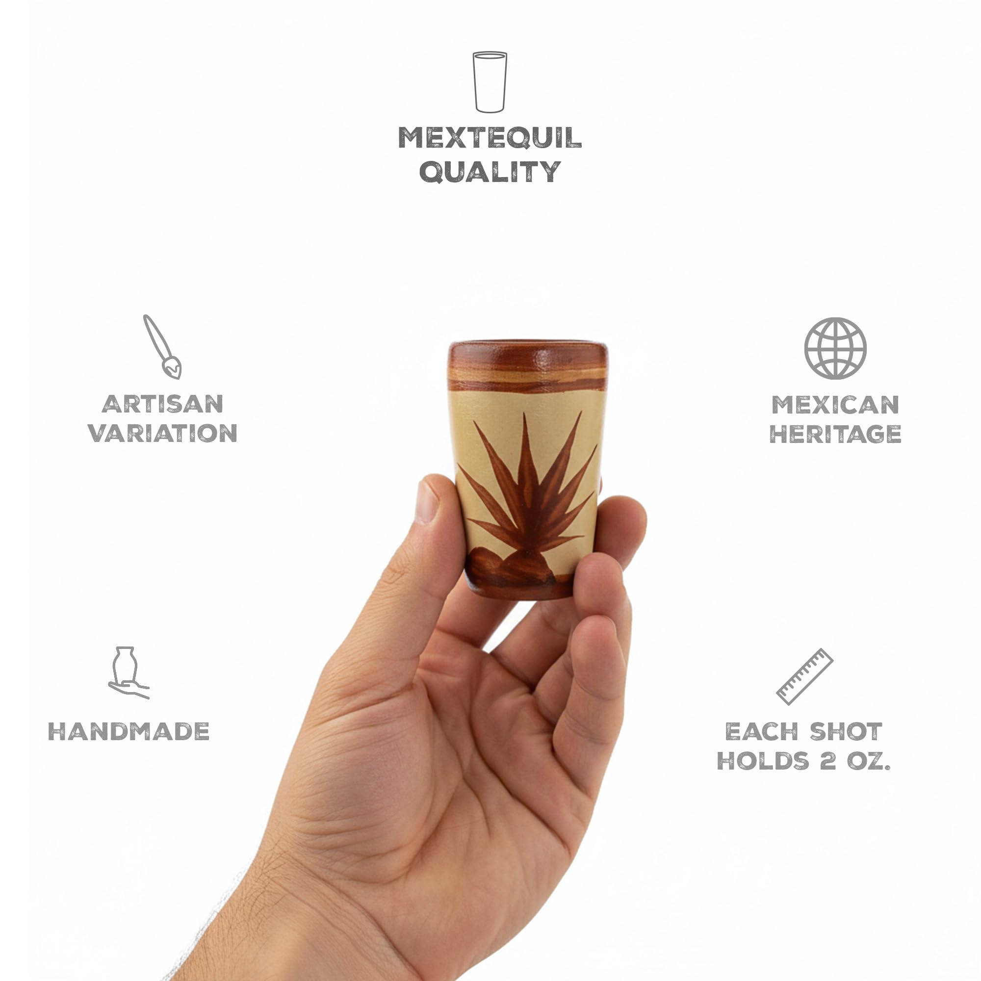 Lot 6 Bols à Tapas En Terre Cuite - Coupelles Rustiques 12 X 4 Cm