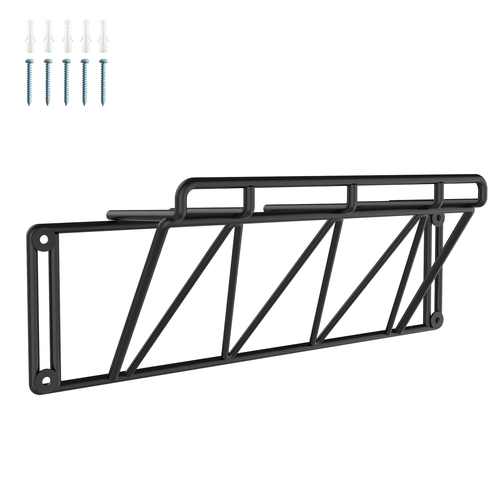 Appendiabiti A Scaletta Metallico Per Parete | Multiuso Da 27 Kg | Organizzatore Per Garage E Casa