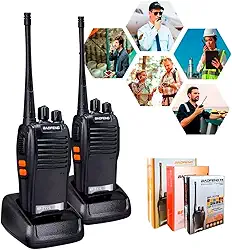 Kit 2 Radio Walk Talk Comunicador 16 Ch 12km 777s Ht
