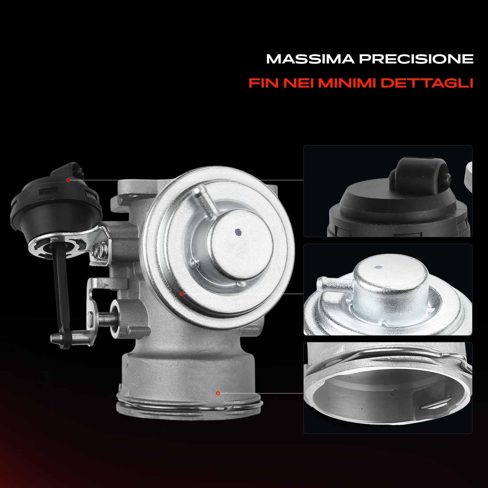 Frankberg Ricircolo dei gas di scarico della valvola EGR 038131501N | Compatibile con: New Beetle 1C1 9C1