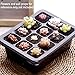 144 Cells 12 Sets Seed Trays Garden Plant Seedling Starter Germination with Drain Holes Efficiently Transfers Heat Promotes Root Growth with Labels Hand Tool Kit (12 Trays, 12-Cells Per Tray)