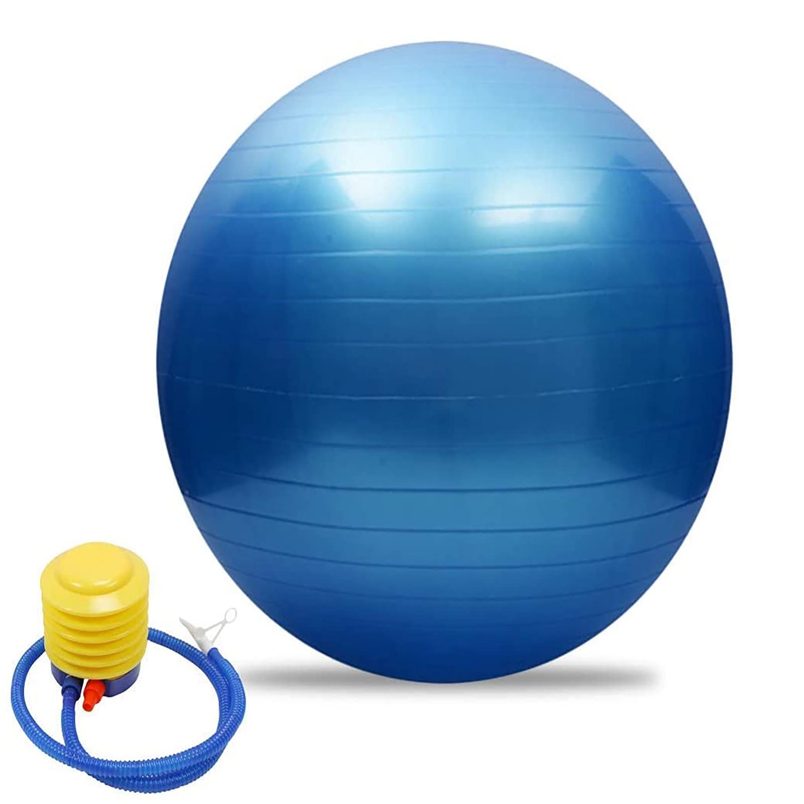 Palla Da Ginnastica Mind And Body 55 Cm Con Anello Stabilità Per Yoga E Gravidanza - Turchese